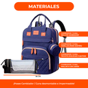 Mochila Con Cuna Y Bolsillos Para Bebé