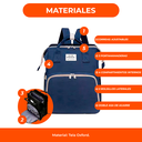 Mochila Con Cuna Y Bolsillos Para Bebé