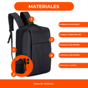 Mochila Urbana División Porta Notebook 15,6 Y Usb.