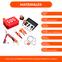 Kit Tactico Emergencias Sos Caja Herramienta Supervivencia