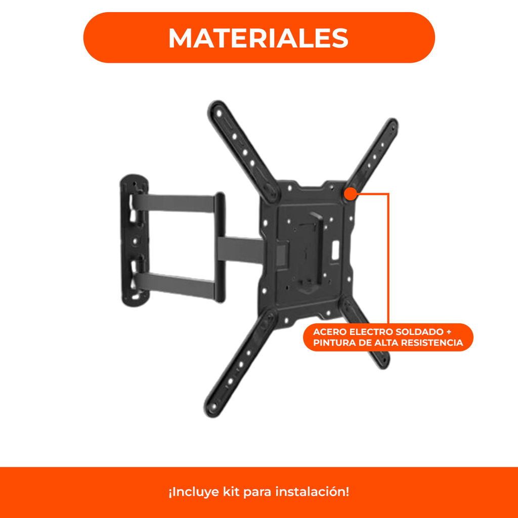 Soporte 14-55 de pared para TV/Monitor de 14" a 55"