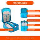 Organizador de Zapatos Zapatillas Botines Viaje Valija Ojota