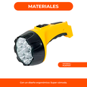 Linterna Recargable De 15 Leds Mediana 12 Hs Autonomia 220v