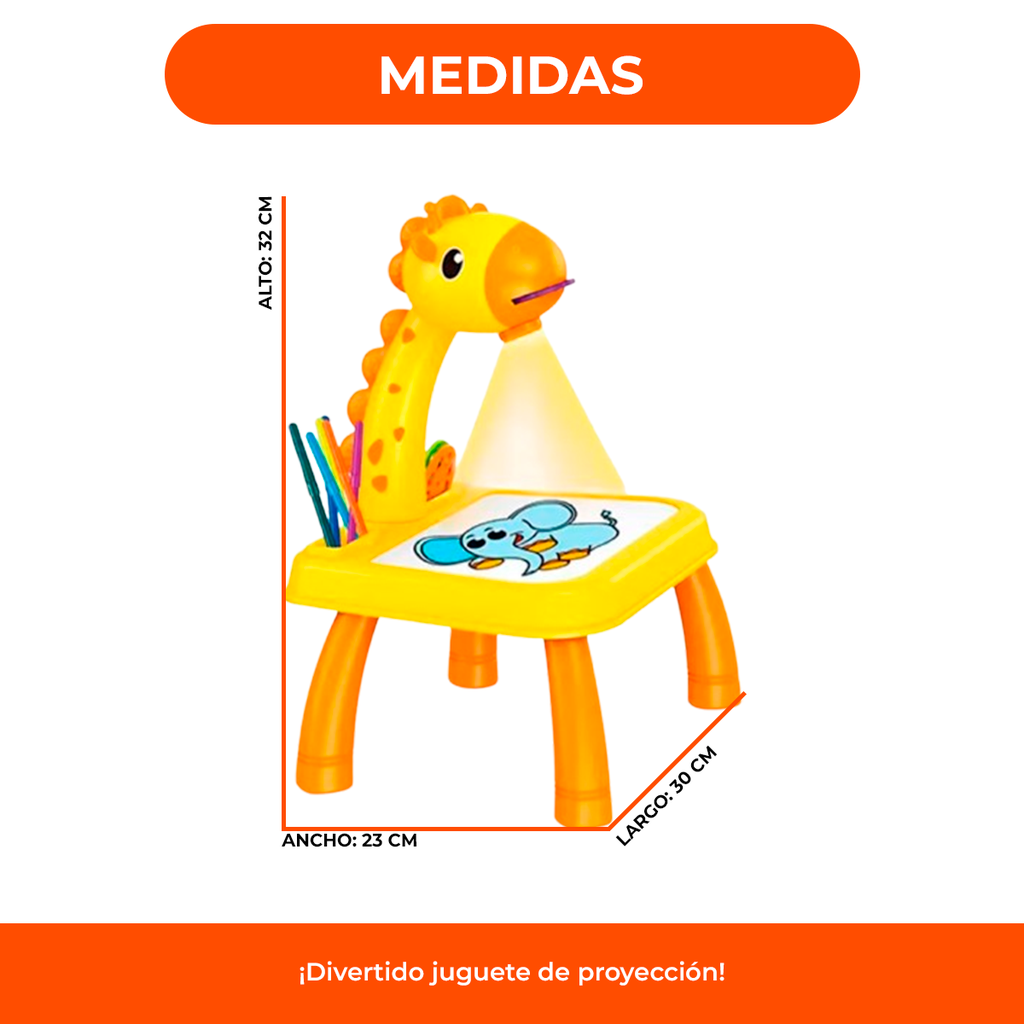 Proyector Mesa Didactica Dibujo Musical Para Niños