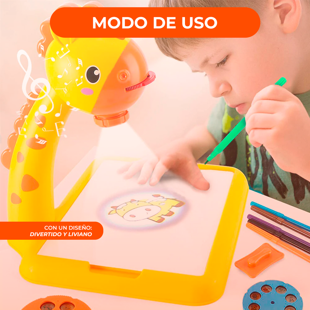 Proyector Mesa Didactica Dibujo Musical Para Niños