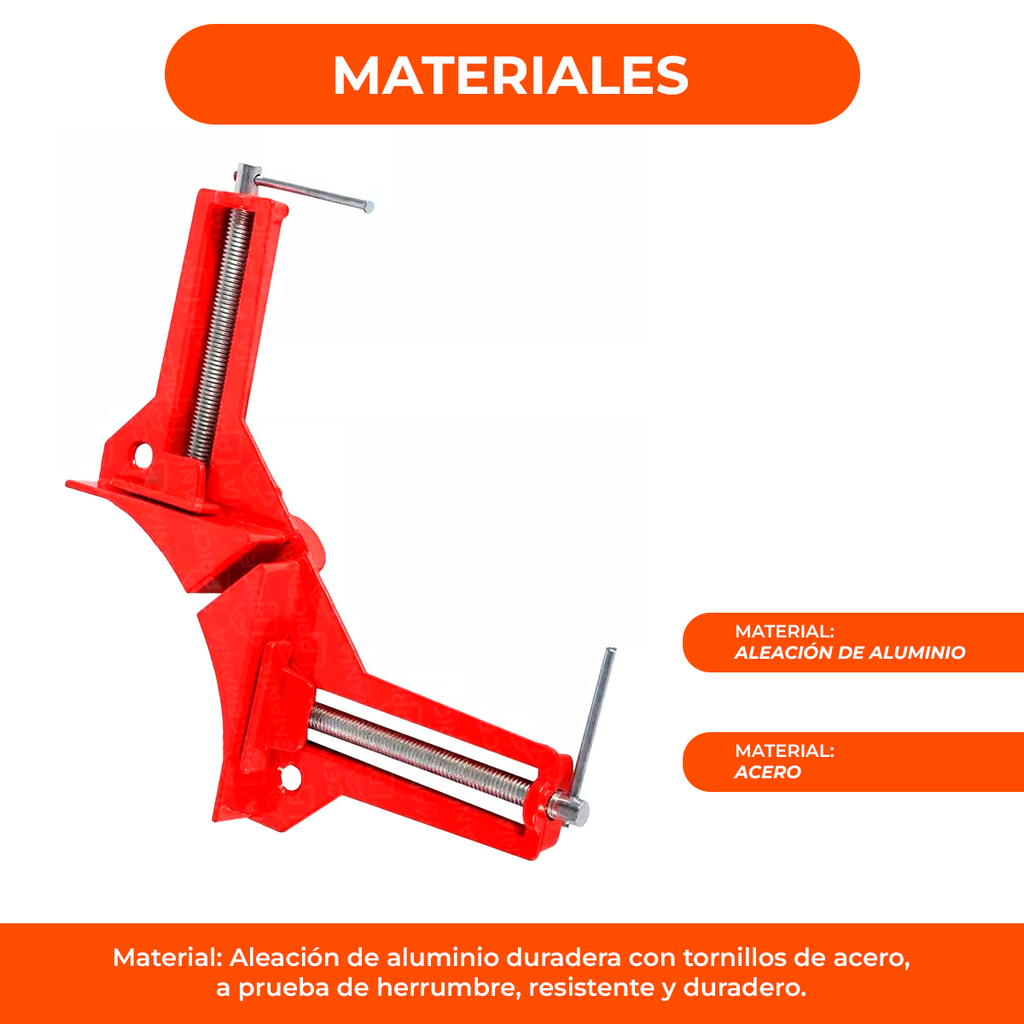 Prensa Carpintero Angulo Escuadra Para Encuadrar 90º Esquina