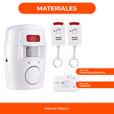 Alarma Con Sensor De Movimiento Infrarrojo Sirena Control R