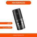 Molinillo Cafe Ceramica Recargable Usb