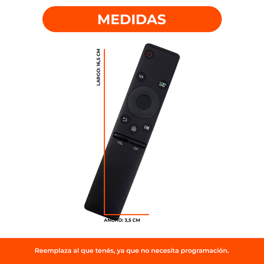 Control Remoto Universal Para Samsung Smart Tv Netflix Prime