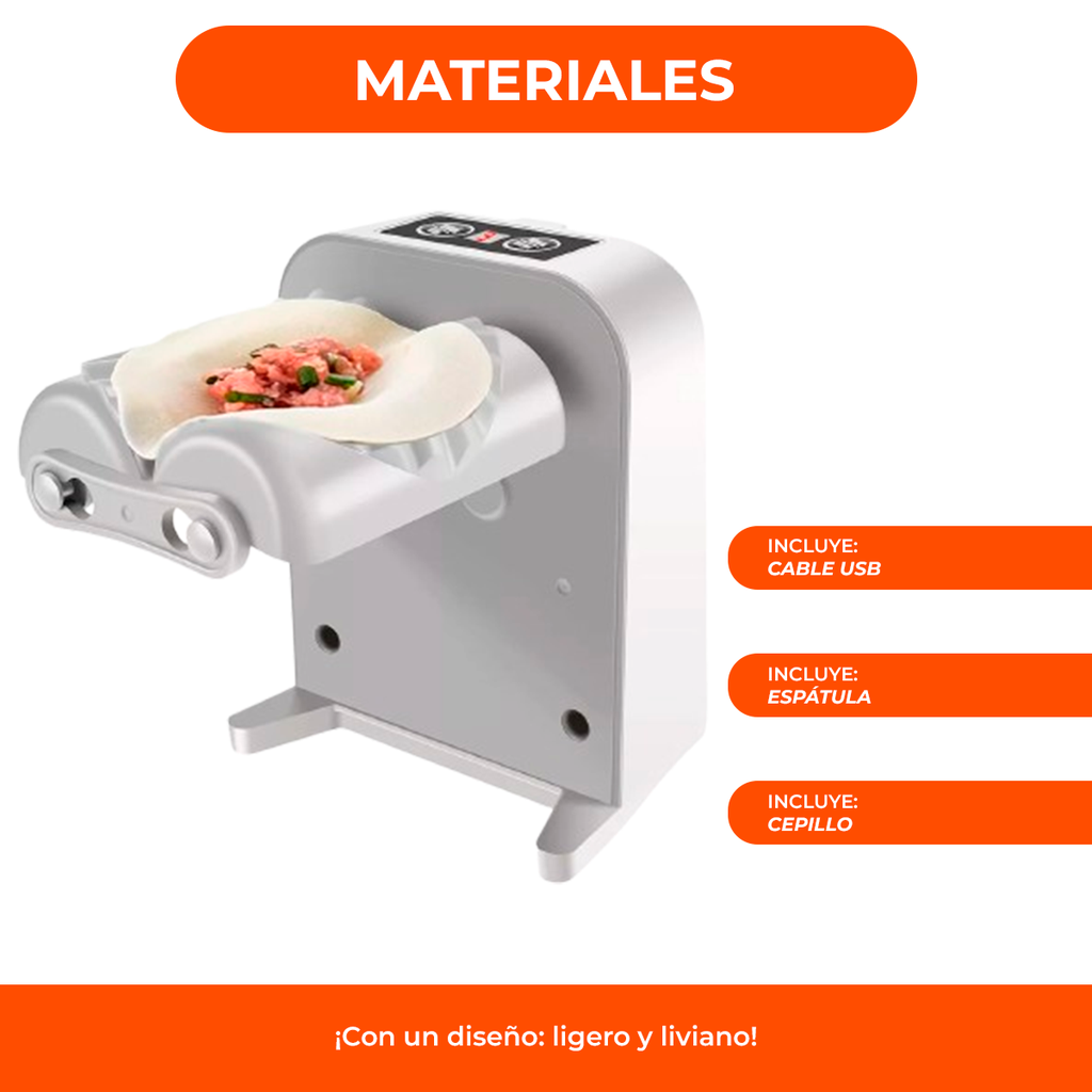 Máquina Prensa Manual Para Mini Empanadas Dumplings Raviolis