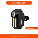 Linterna Luz Led Bicicleta Recargable Inalambrica Usb