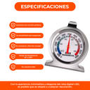 Termometro De Horno Indicador Temperatura Cocina Acero