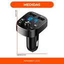 Adaptador Conversor Bluetooth Auto Stereo Audio Inalambrico