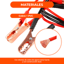 Cable Puente 1000 Amper Cargador Bateria Auxilio Auto Cuatri