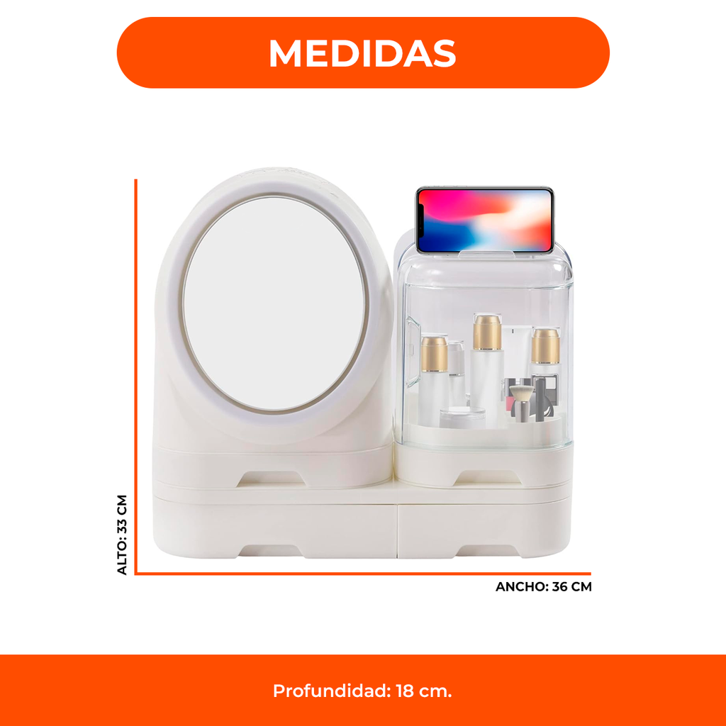 Organizador de Maquillaje