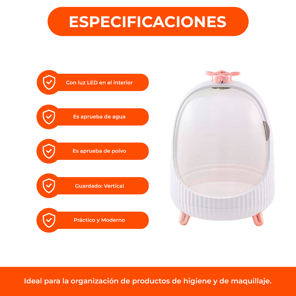 Caja de Almacenamiento Para Cosméticos