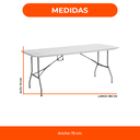 Mesa Plegable 180*76*74