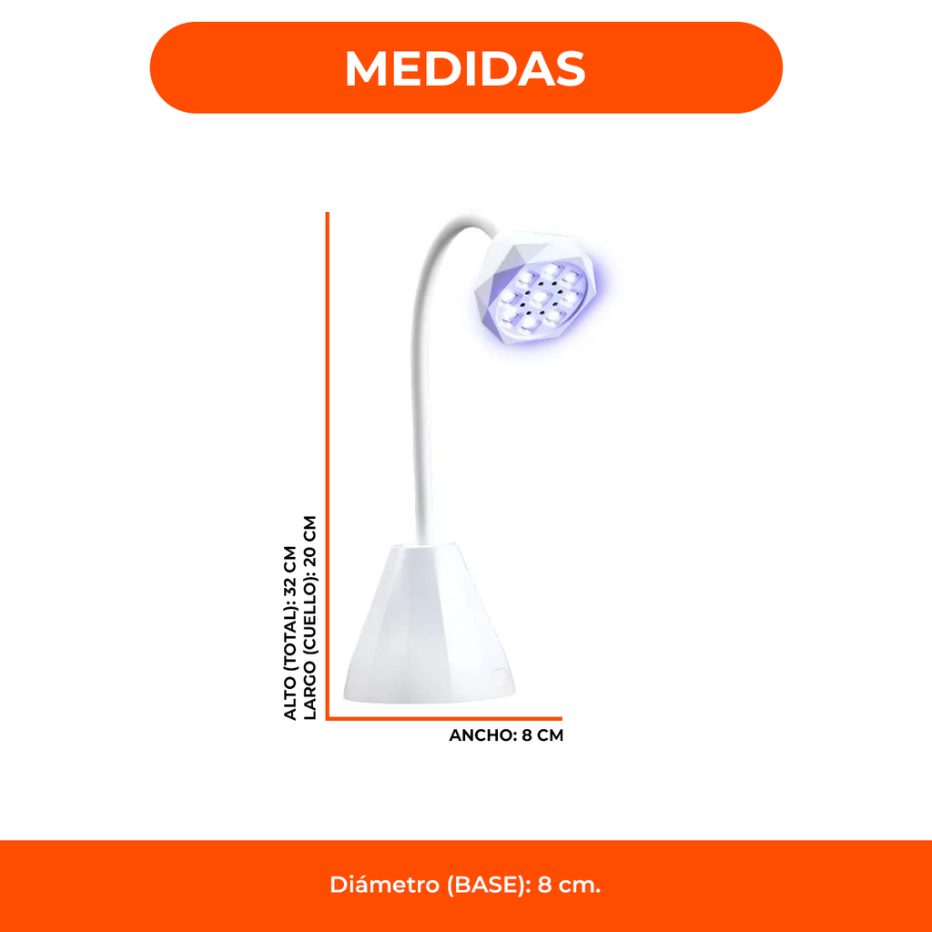 Cabina UV Led 27w Secador de Uñas