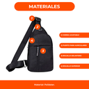 Bolso Bandolera Ajustable Mochila de 1 Hombro