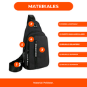 Bolso Ajustable Mochila bandolera