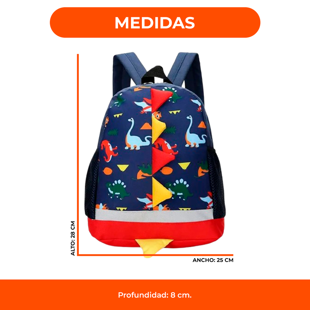 Mochila Infantil de Dinosaurios