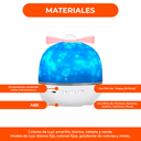 Lampara Velador Proyector 360º Parlante Musical Usb Luces