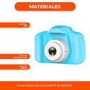 Cámara Digital Fotos Compacta Niños Recargable + Juegos 32g