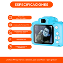 Cámara Digital Fotos Compacta Niños Recargable + Juegos 32g