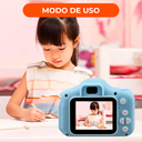 Cámara Digital Fotos Compacta Niños Recargable + Juegos 32g