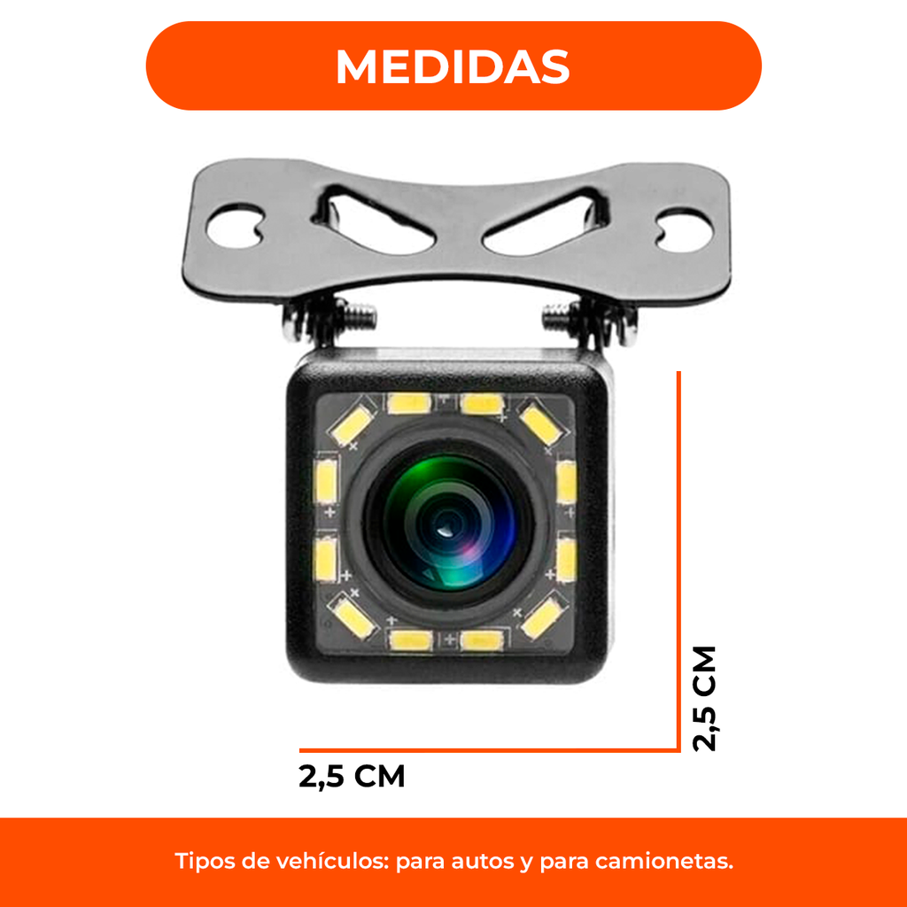 Camara Retroceso Vision Nocturn Marcha Atras Estacionamiento