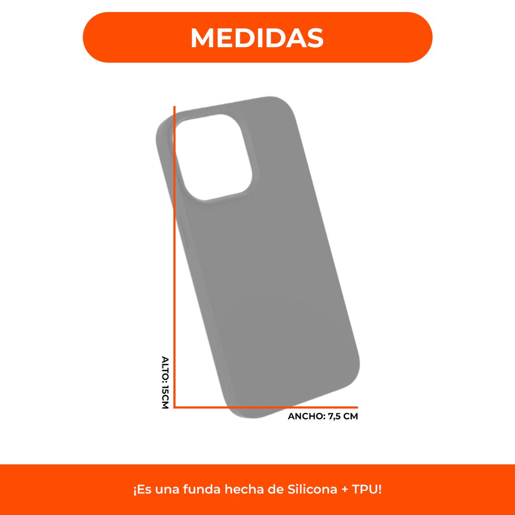 Funda Para iPhone 15 Pro Reforzada