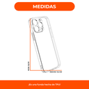 Funda Para iPhone 15 Pro Transparente Reforzada