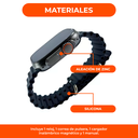 Smartwatch Genérica T500 1.54" caja negra, malla negra