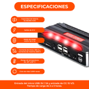 Arrancador Auto Moto Cargador Bateria Portatil Power Bank