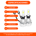 Kit Led Cree Cob H1 H7 H3 9005 12/24v 2019 C6