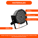 Luz Proton par 36 Luces Dj Audioritmica Dmx Iluminacion Led