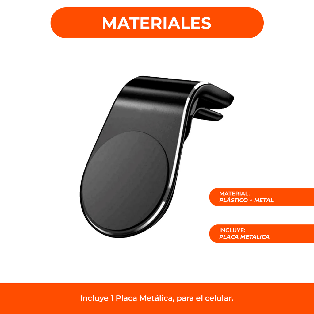 Soporte Porta Celular Con Iman Para Auto Potente Magnetico