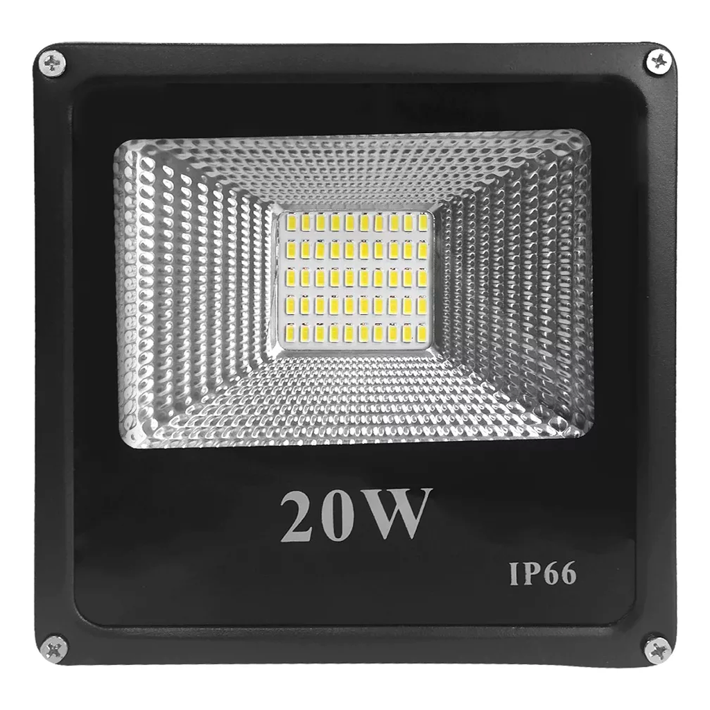 Reflector Led 20w Exterior Alta Potencia IP66