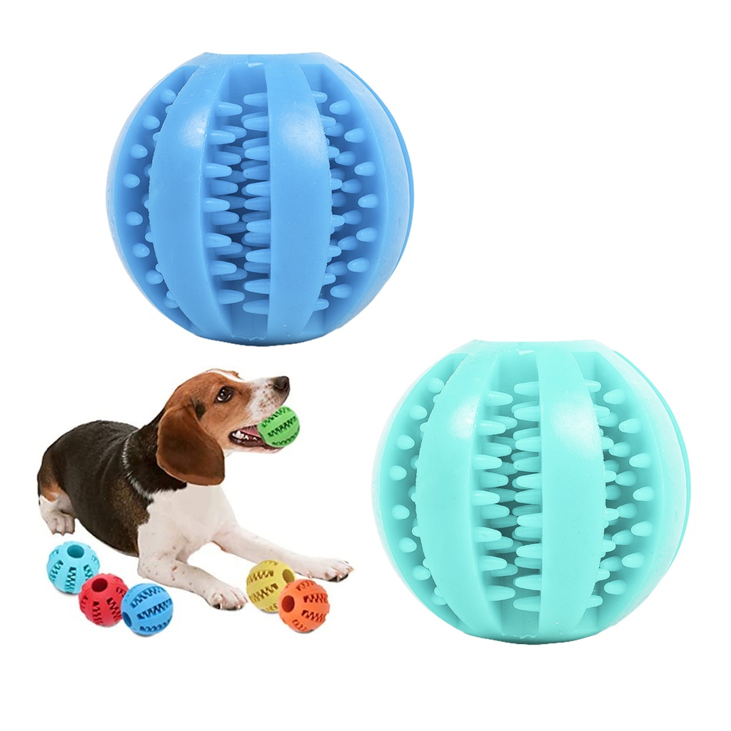 Pelota de Goma Tpr Limpia Dientes para Perro 5 cm