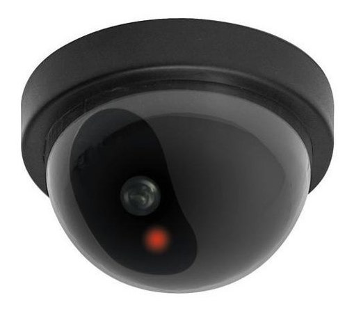 Camara Falsa de Seguridad Domo con Led Intermitente