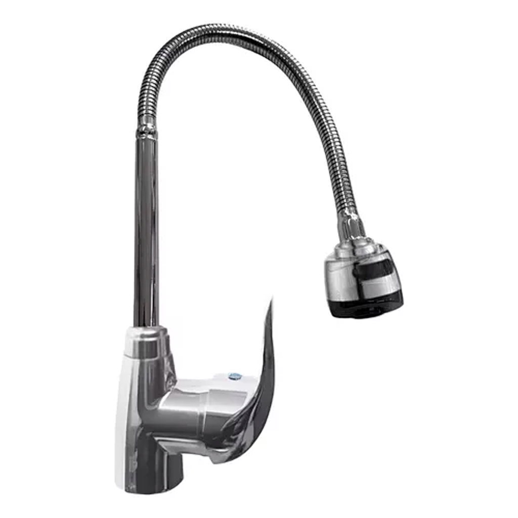 Griferia Cocina Canilla Monocomando Lluvia Chorro Flexible A