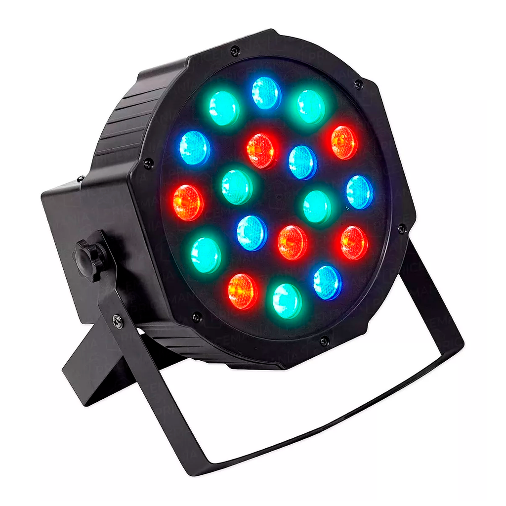 Luz Proton par 18 Luces Dj Audioritmica Dmx Iluminacion Led