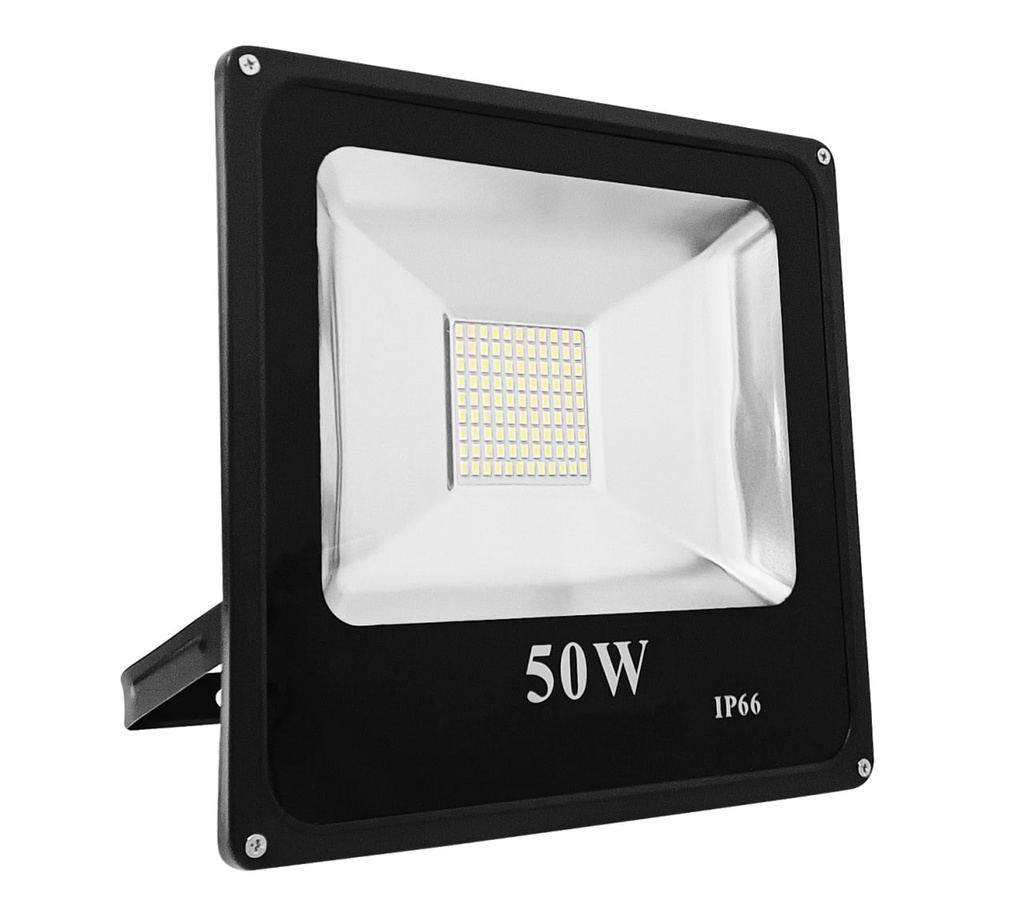 Reflector Led 50w Exterior Alta Potencia Multiled Ip66 Frio