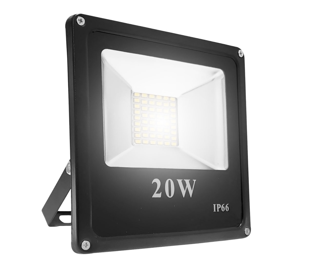 Reflector Led 20w Exterior Alta Potencia Multiled Ip66 Frio