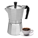 Cafetera Aluminio Italiana Manual Cafe Clasica 9 Pocillos