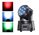 Cabezal Movil 7 Led X 12w Rgbw Robotico Dmx 13 Canales Dj