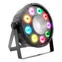 Par Led Negro Proton Rgbw Profesional 9 X 10w + 1 X 30w 120w