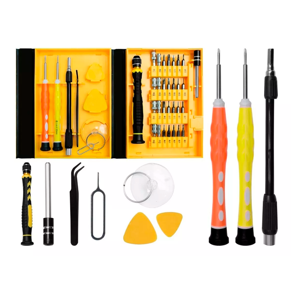 Kit Set Reparacion Pro Destornilladores Celulares 38 Piezas