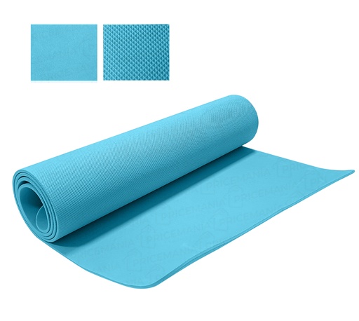 Colchoneta Mat Yoga Pilates Pvc Gimnasia Fitnes 180x60 X6mm