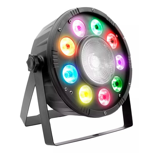 [MB-PR230] Par Led Negro Proton Rgbw Profesional 9 X 10w + 1 X 30w 120w